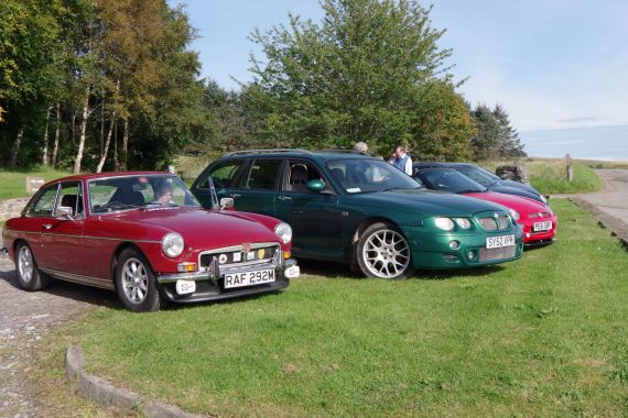 Another stop was made at the Neil Gunn memorial in September 2019 when we had a very enjoyable and fairly informal outing for lunch at the excellent Highland Farm Café near Dingwall.